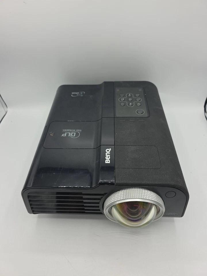 PROIETTORE DIGITALE BENQ MP771 VGA DVI NERO USATO FUNZIONANTE - Imagen 2 de 4