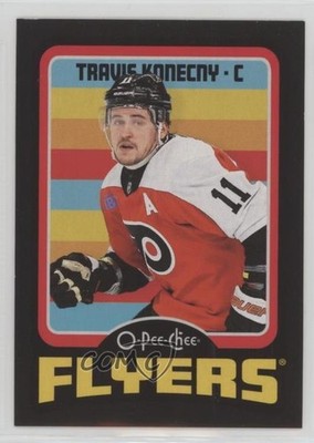2024-25 O-Pee-Chee All-Stars Retro Black Border 76/100 Travis Konecny #536 2d8
