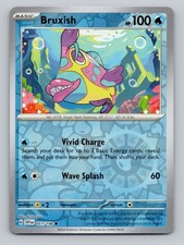 Bruxish 051/198 Common Scarlet & Violet Pokemon Reverse Holo Near Mint