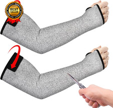 Cut Resistant Sleeves Protective Arm Sleeves Gardening Sleeves...