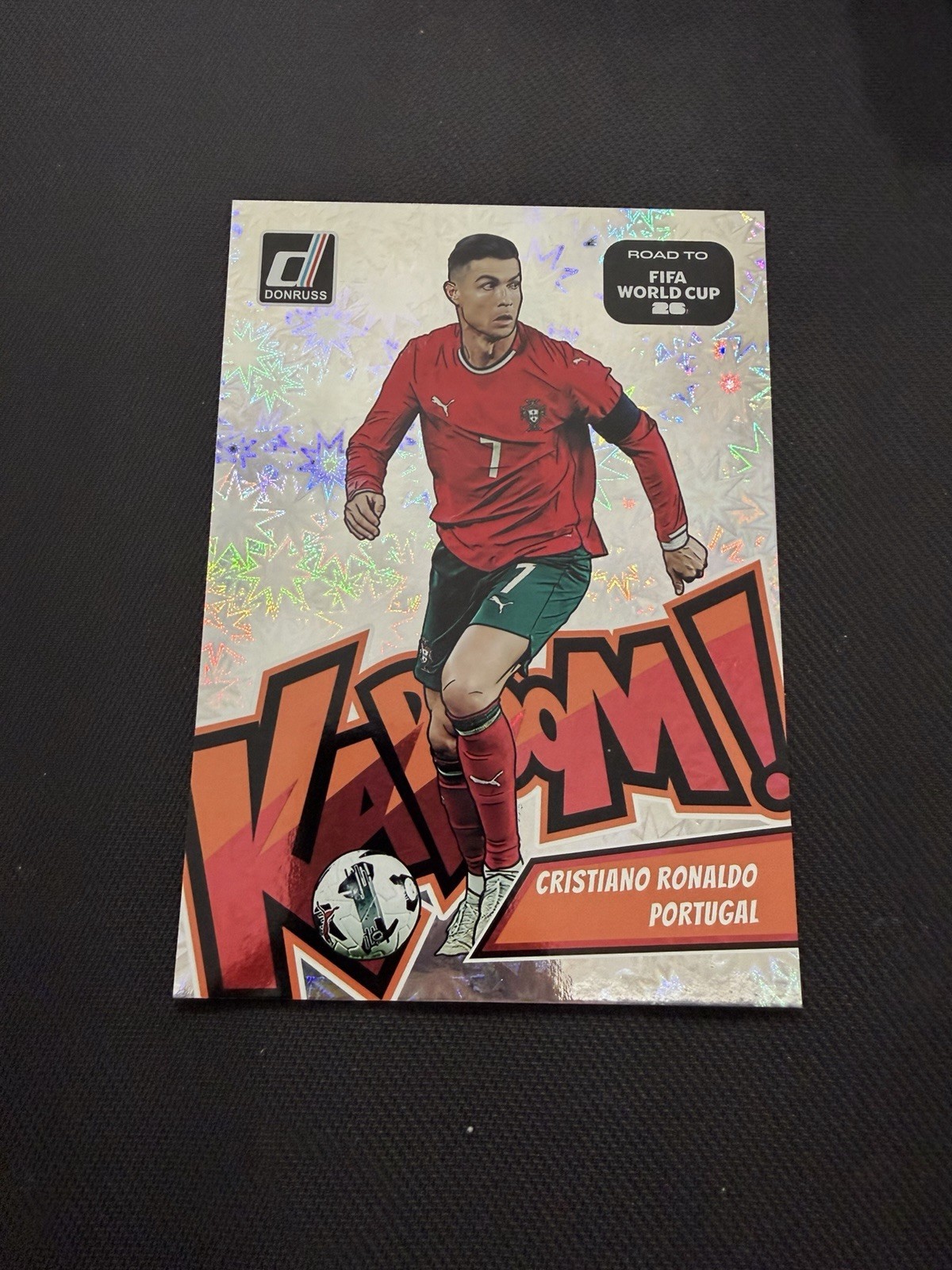 Panini Donruss 2025-26 Kaboom Cristiano Ronaldo Portugal #2 FIFA World Cup JUMBO