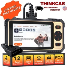 ThinkScan 662 Engine ABS SAS AT TPMS SRS EPB Diagnostic Tool OBD2 Scanner 2025