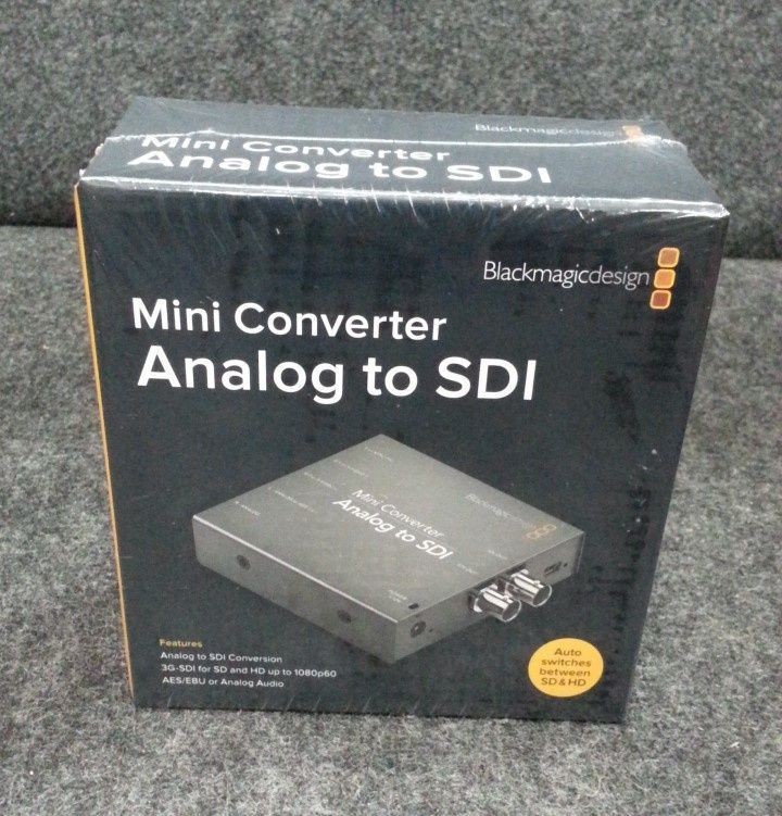BLACKMAGIC DESIGN CONVMAAS2 Mini Converter Analog To SDI