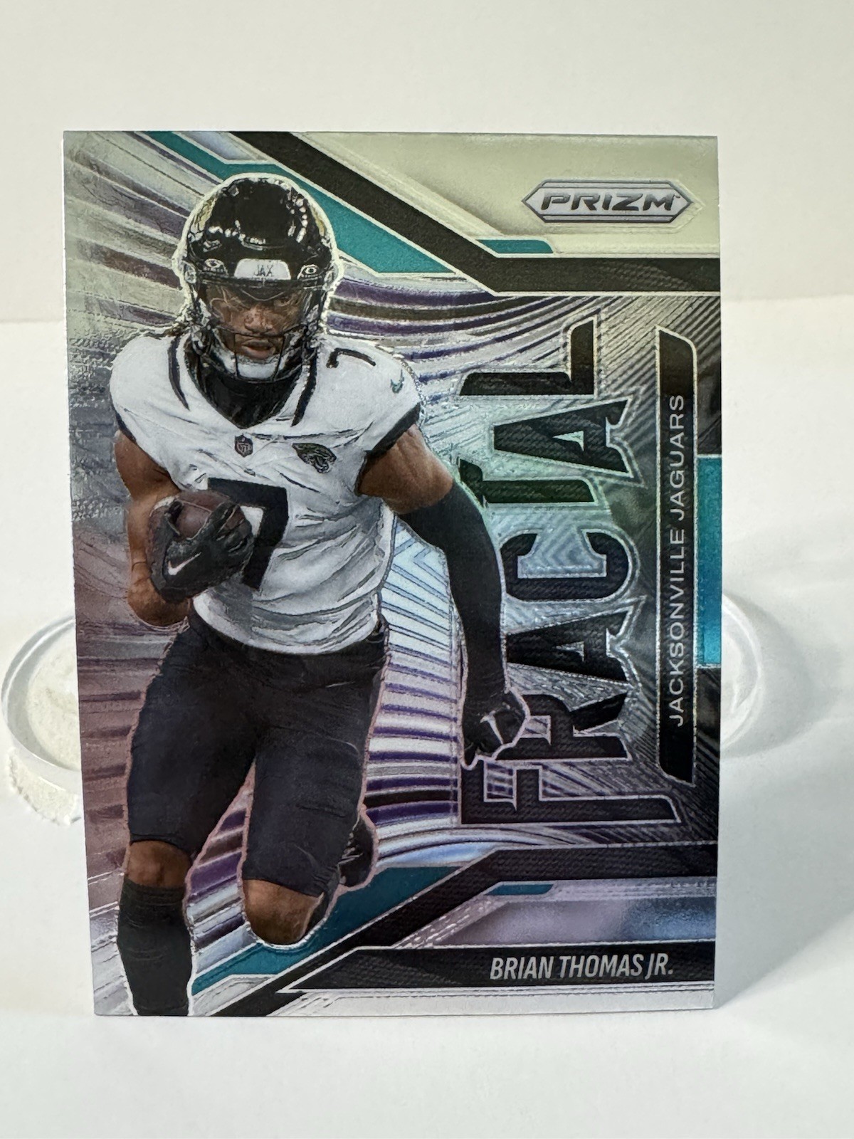 2025 Panini Prizm BRIAN THOMAS JR #9 Fractal Jaguars