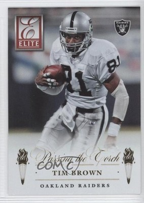 2015 Panini Donruss Passing the Torch Tim Brown Amari Cooper Rookie RC HOF 1u6