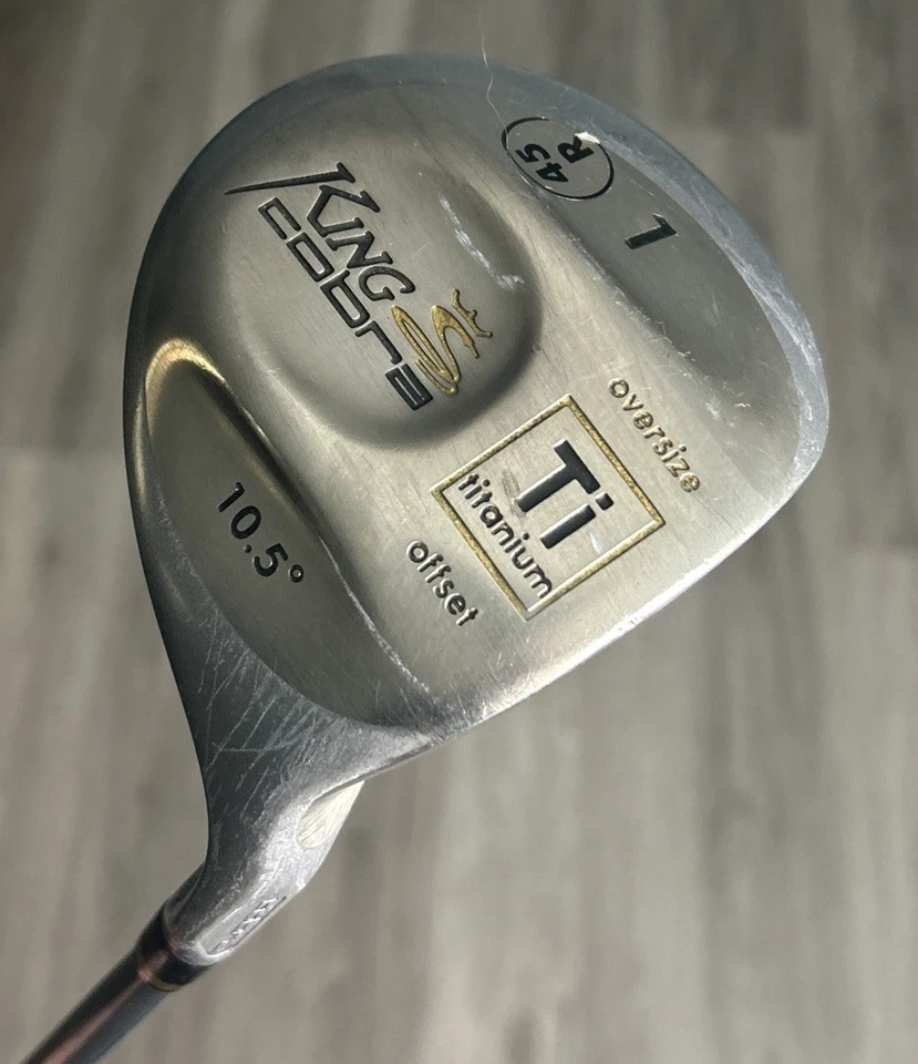 King Cobra Ti Titanium Oversize Offset Driver 3 & 5 Wood Set RH Regular Flex - Image 4 of 4