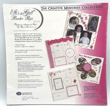 NEW Creative Memories Refill RCM-12BB 12x12 "It's a Girl" Border Pages Scrapbook