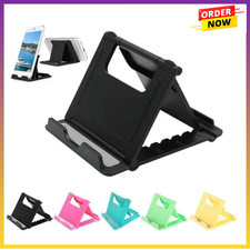 Adjustable Phone Holder Stand Folding Foldable Thin Cradle for Samsung iPhone
