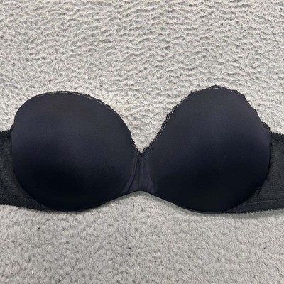 Vanity Fair Bra 34C Push Up Bra 2111121 Gel Touch Strapless Push Up Bra