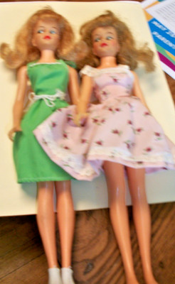 VTG LOT OF 2 IDEAL MISTY DOLLS - SIDE GLANCE  W12-3 TAMMY FAMILY