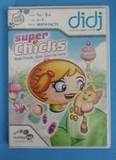 LeapFrog Didj Custom Learning Game Super Chicks BRAND NEW