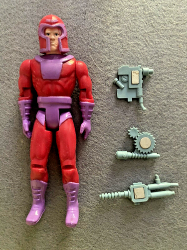 The Uncanny X-Men Magneto Action Figure Toy Biz Magnetic Loose Complete 1991