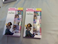 Disney Underwear ENCANTO Girls Size 8 Cotton Briefs 14 Pairs E-2