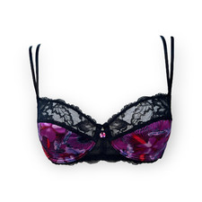 Lise Charmel  BH mit Bügel Soir en Soie 70C 75C 75D 80B 80C Swarovski NEU