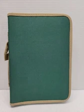 Picnic Tote Canvas 12 Piece Camping RV Cutting Board Utensils Corkscrew Opener