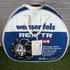 Weissenfels REX TR 4 Snow Chains - 4x4 Tyre chains - Check Description For Size 