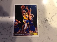 1992-93 Upper Deck “MAGIC JOHNSON” #32A (SP) Hall of Fame.