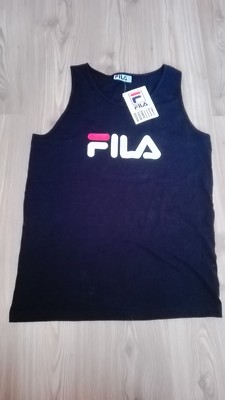 ***NEU mit Etikett*** FILS Tank Top schwarz mit Logo Sportshirt Gr. 52 SOMMER