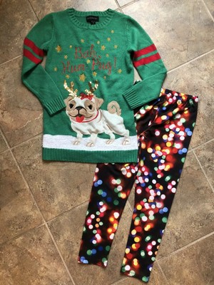 girls christmas outfit size 10