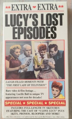 Lucys Lost Episodes VHS (1990) Brand New Factory Sealed Rare Footage I Love Lucy