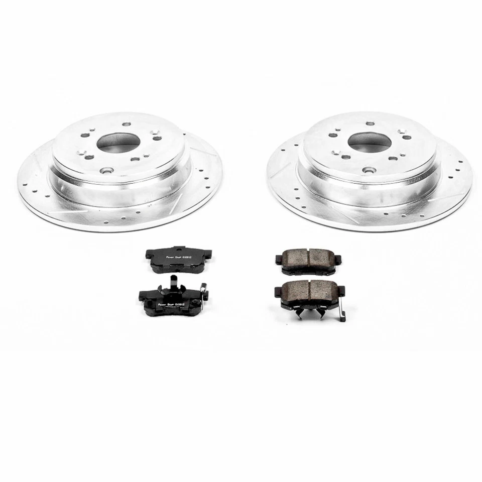 Kit de freio Power Stop 1-Click Z23 Evolution Sport para 05-16 Honda CR-V - Imagem 2 de 2