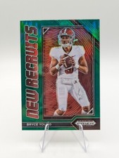 Bryce Young 2023 Panini Prizm Draft Picks New Recruits Green RC #NR-1 Alabama