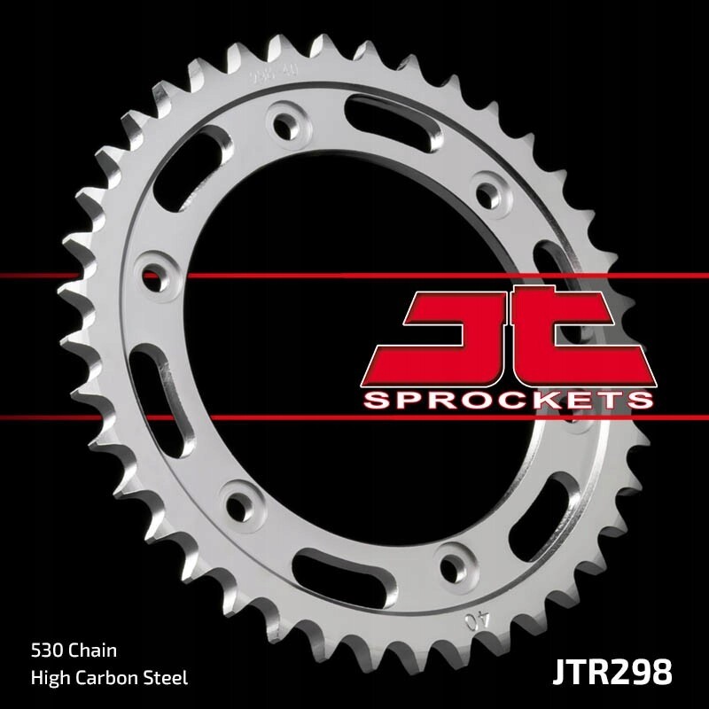 Pignon JT 298 40 dents en acier robuste pour Honda VFR 400R