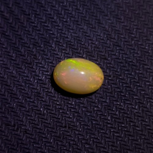 3.2 Carat Natural Top Grade Red Green Yellow Flash Fire Welo Opal Oval Cabochon - Picture 14 of 24