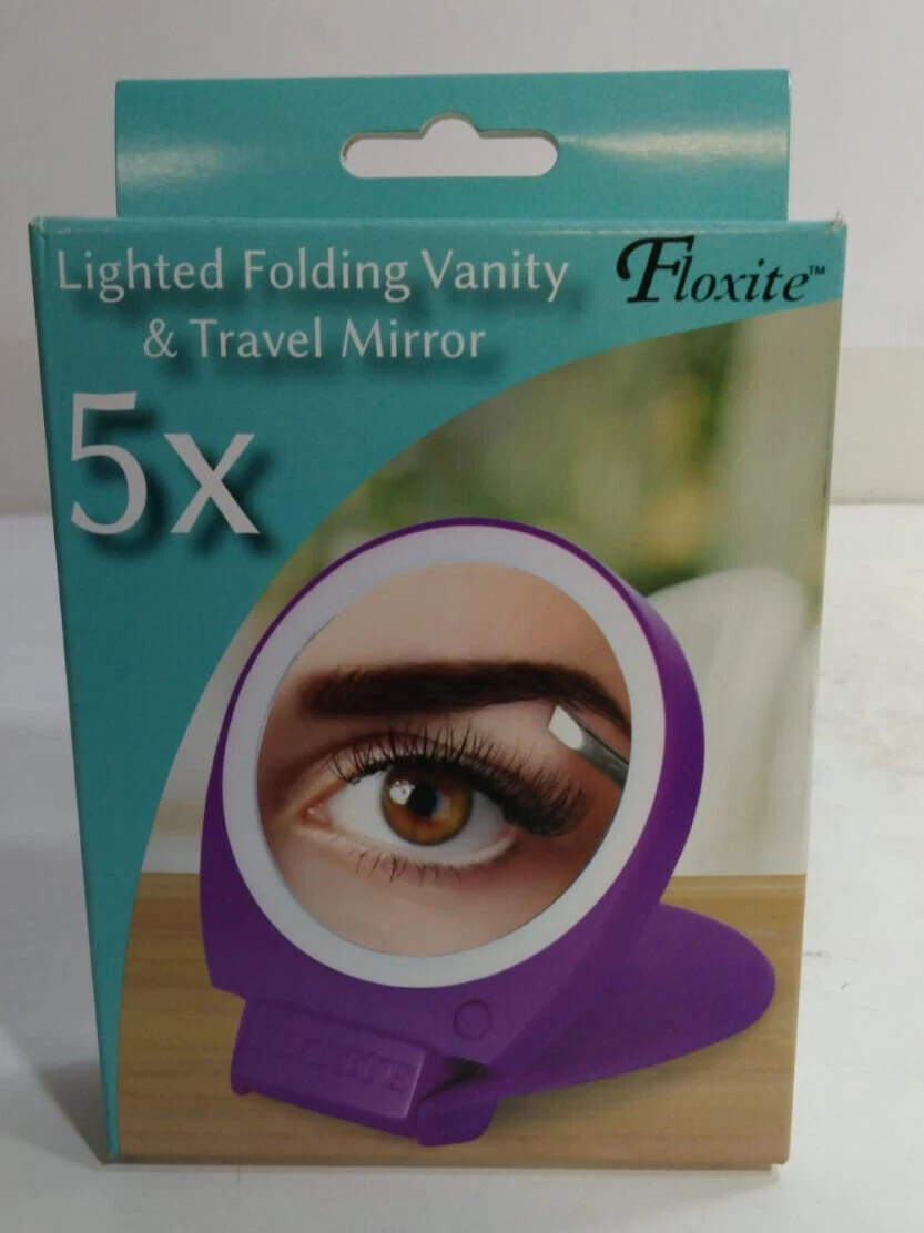 Floxite 15x supervision home 2024 and travel makeup mirror
