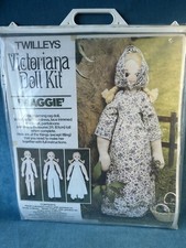 Twilleys Vintage 1980's Vacuum SEALED NEW rag doll kit 'MAGGIE' Complete