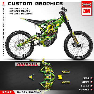 Kungfu Graphics Off-Road Sticker Custom Decal Kit for Sur-Ron