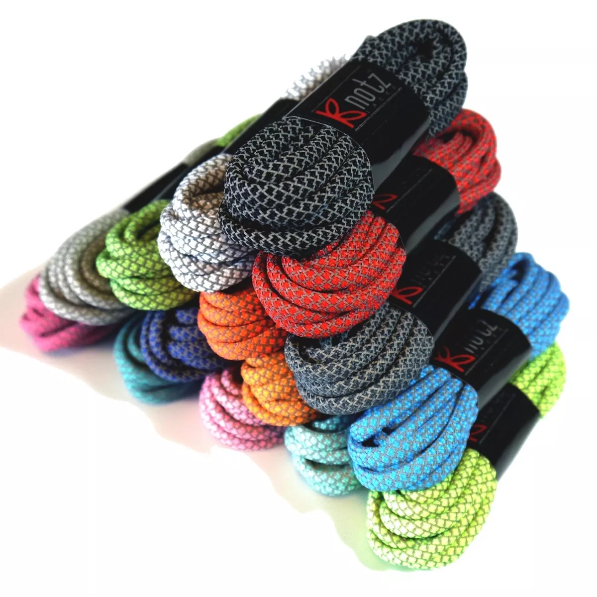 Reflective Rope Laces KNOTZ Sports Trainer Jogging Shoelaces