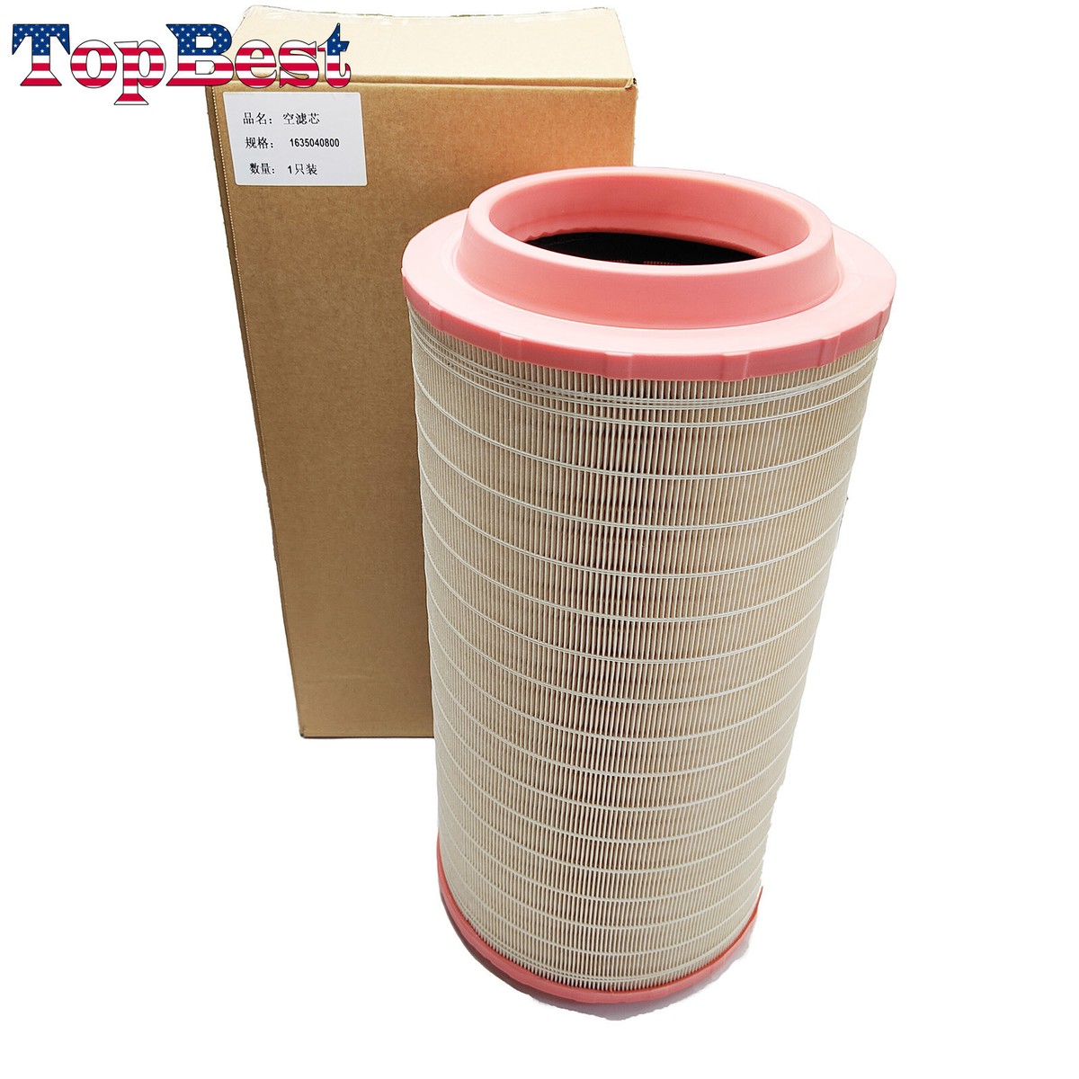 fumi New Air Filter 1635040800 for Atlas Copco Air Compressor Air