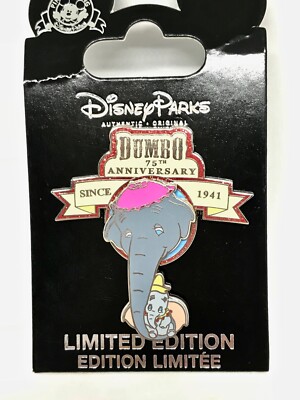 Jumbo Rocking Dumbo LE Mrs Jumbo Trunk Rocking Baby Dumbo Elephant 75th Anniversary Disney ...