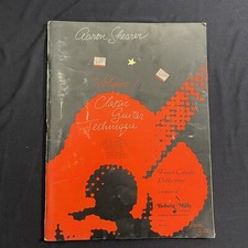 Vtg Classic Guitar Technique Vol 1 Book Aaron Shearer Franco Colombo Belwin NY