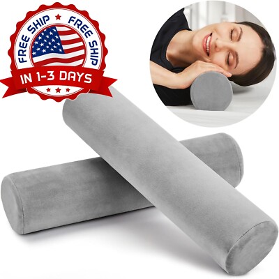 Almohada cervical con rollo para aliviar el dolor de cuello espuma - Main Image