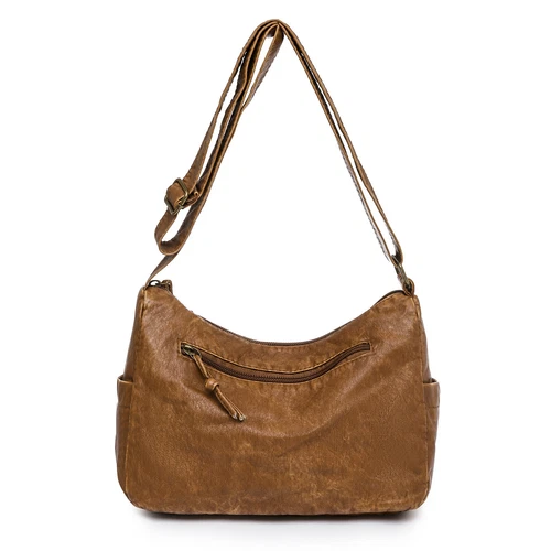 Womens Vintage Soft Leather Shoulder Bag Purse Lady Messenger Crossbody Bag - Bild 48 von 50