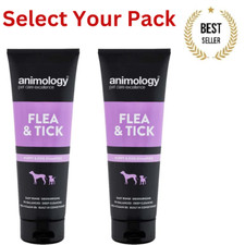 Animology Flea And Tick Shampoo 250ml Best Dog Shampoo conditioner Pack of 1 & 2