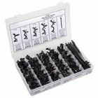 <!--F#f_0-->132pc Wiring Harness Wire Loom Routing Clip Assortment Convoluted Conduit For GM<!--F/-->
