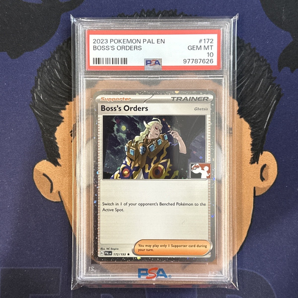 💎PSA 10 GEM MINT 2023-2024 Pokemon Play! Prize Pack BOSS'S ORDERS