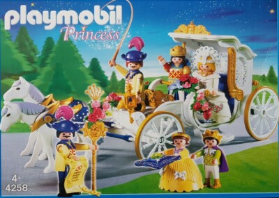 LEGO PLAYMOBIL - La Calèche et le couple royal