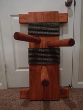 33 INCH WOODEN FLAT BOARD WALL MOUNT WING CHUN DUMMY