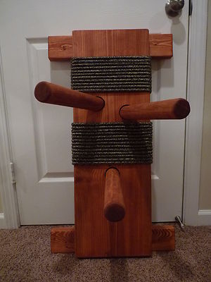 33 INCH WOODEN FLAT BOARD WALL MOUNT WING CHUN DUMMY