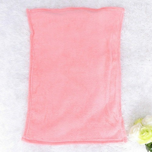 Warm Plain Fleece Throw Over Home Decor Sofa Bed Blanket Soft Solid 50x70cm NEW - Picture 4 of 30