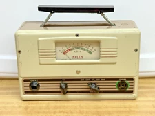 Vintage Allen Electric Automotive Coil Test Meter Vacuum Tubes Model AE1203