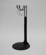 1/6 Base Stand Black Waist Adjustable Height U Type Display Fit 12in Action Doll