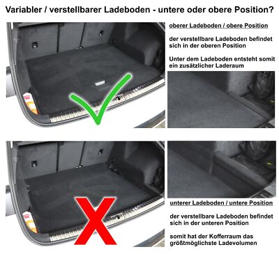 Recambo Kofferraumwanne Passend Für Nissan X-Trail, T32, Hoher