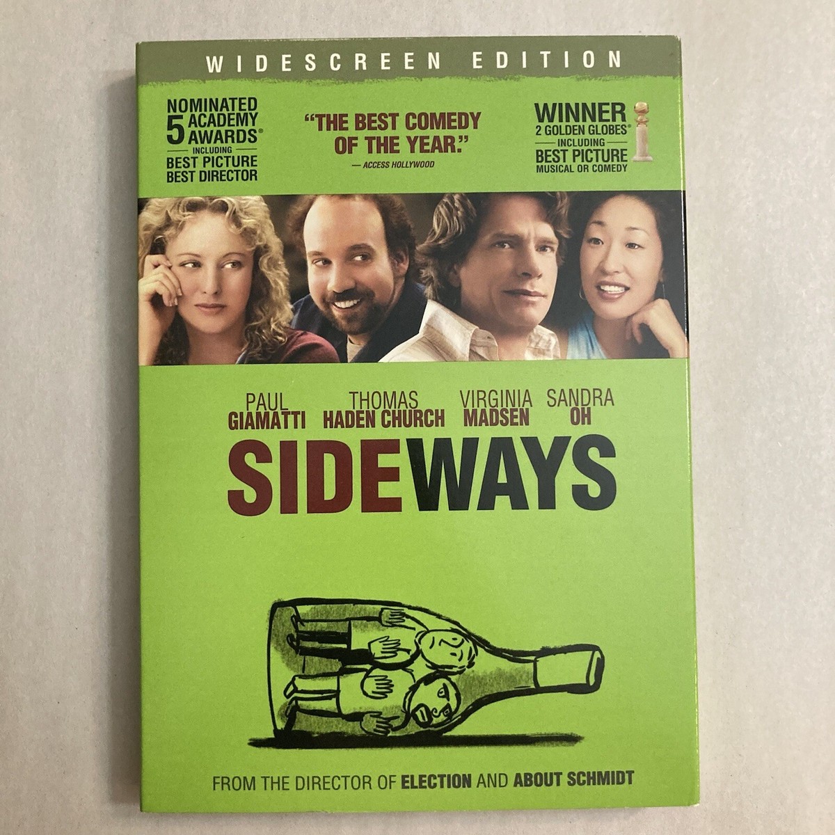 Sideways (DVD, 2004, Widescreen) - Paul Giamatti, Thomas Haden