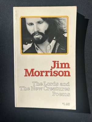 アート・デザイン・音楽 Jim Morrison poetry book, The Doors VINTAGE 1971 JIM MORRISON (