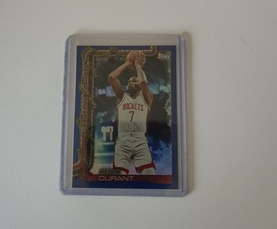 Topps NBA Holiday Collection 25/26 Kevin Durant Houston Rocktest Card